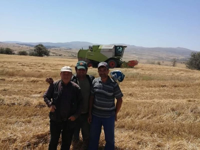 Dumlupınar’da biçerdöver kontrolleri
