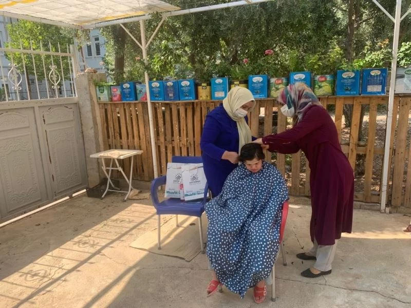 Down Sendromlu Aysun’a sürpriz ziyaret
