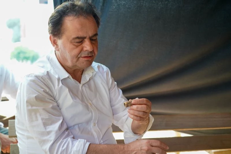  Bilecik’te tesadüf eseri bulunan ve içinde 9 bin yıllık bulgular çıkan alanda kurtarma kazıları tamamlandı
