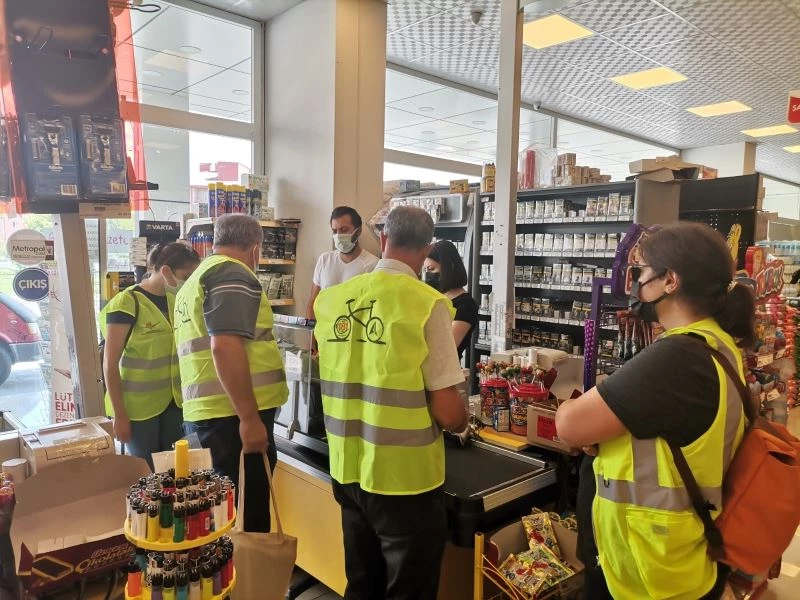 Erzincan’da ücretli poşet denetimi yapıldı
