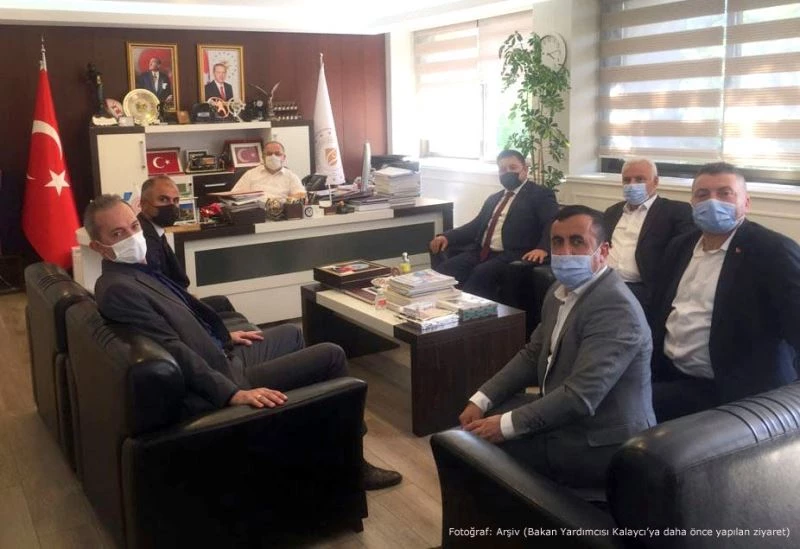 GMİS, Bakan Yardımcısı Kalaycı’yı ziyaret etti
