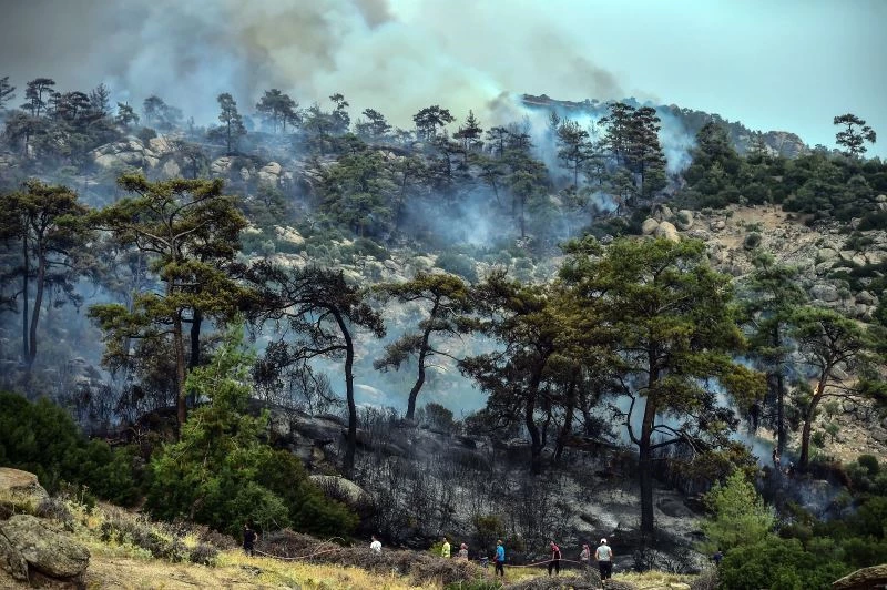 Muğla’da yangınların biri bitiyor, diğeri başlıyor
