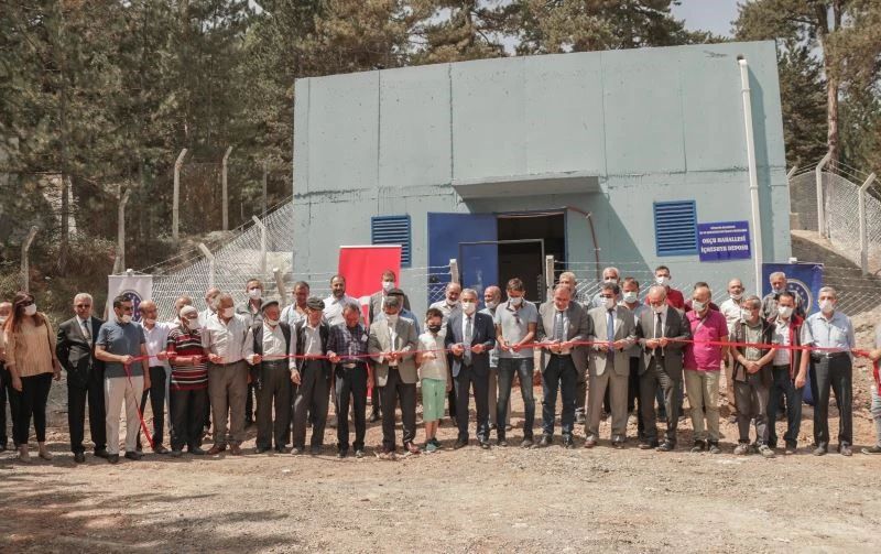 Kütahya’nın Okçu ve Göveçci mahallelerine su deposu
