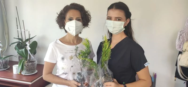 Fidan dikimine öncülük etti
