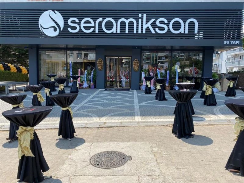 Seramiksan’ın yeni bayisi Alanya Su Yapı açıldı
