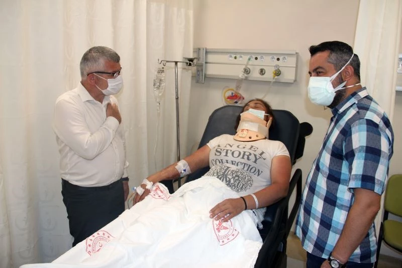 Giresun’da kaldıkları ahşap binanın mutfak kısmı çöken fındık işçileri yaşadıkları korku dolu dakikaları anlattı
