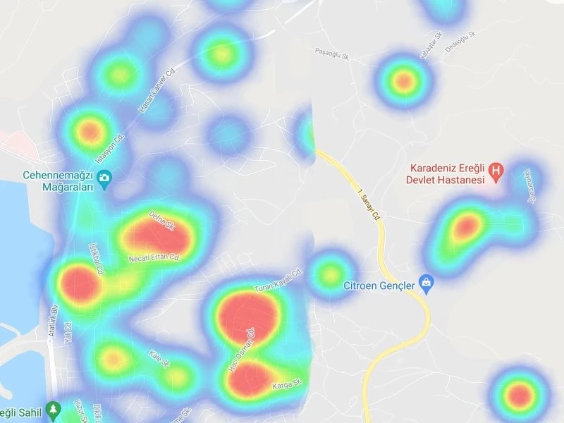 Ereğli haritada yeniden kızarmaya başladı
