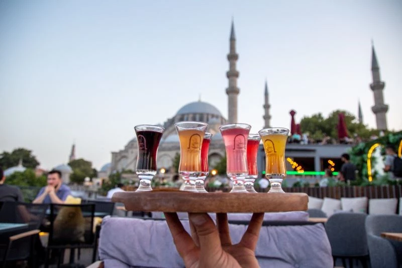 Saray manzarasında saray lezzetlerine rağbet
