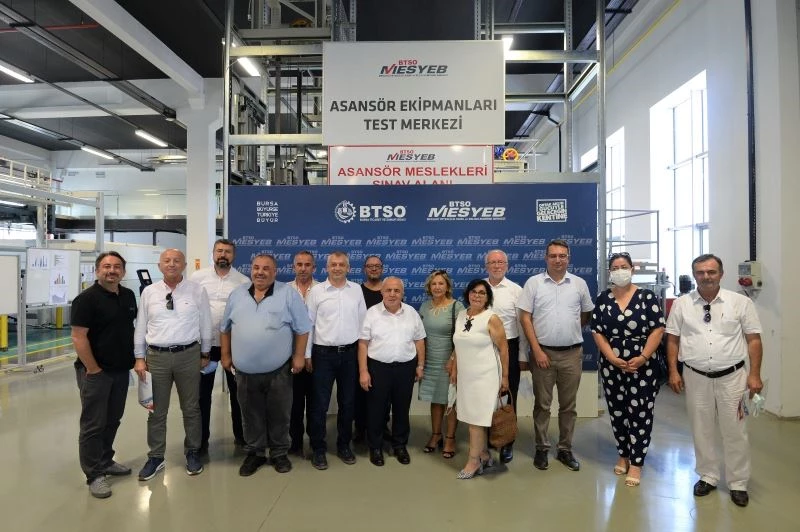 Asansör sanayicilerinden “Asansör Güvenlik Ekipmanları Test ve Geliştirme Merkezi”ne tam not
