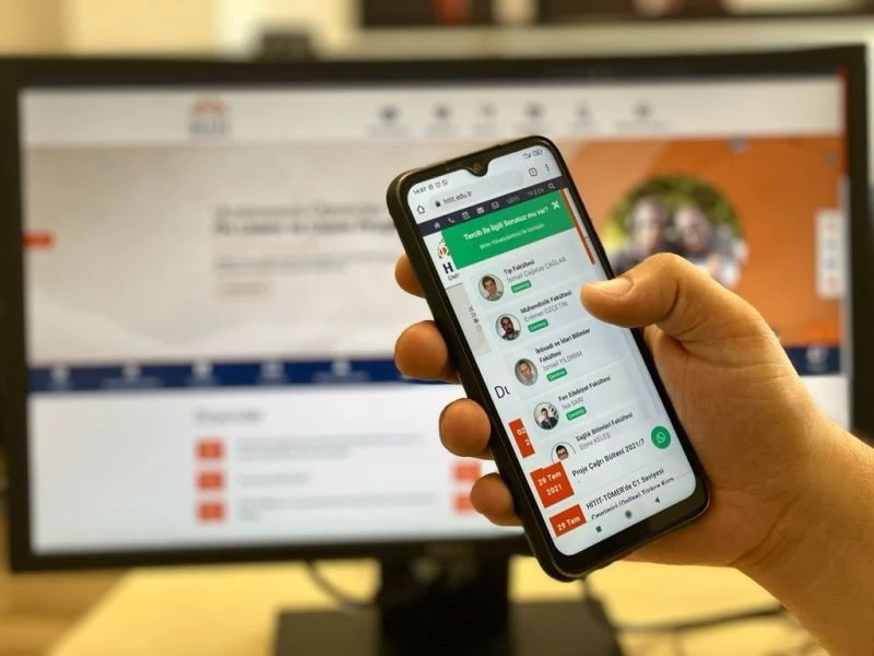 Hitit Üniversitesi’den tercih yapacak öğrenciler için whatsapp danışma hattı
