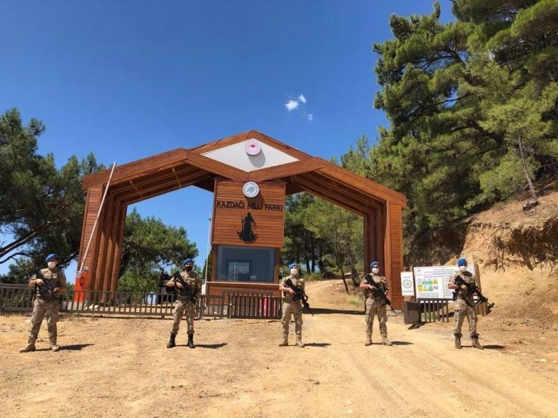 Kazdağları’na komando koruması

