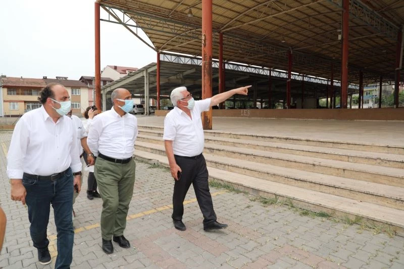 Başkan Söğüt’ten Çamlıtepe çıkartması
