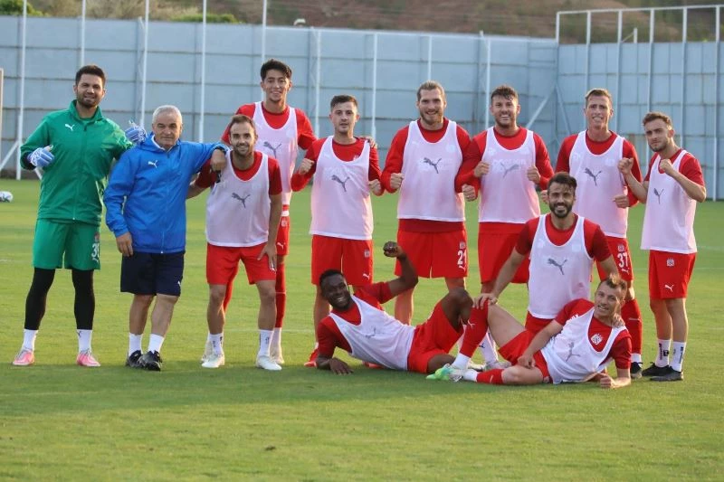 Sivasspor’da neşeli antrenman
