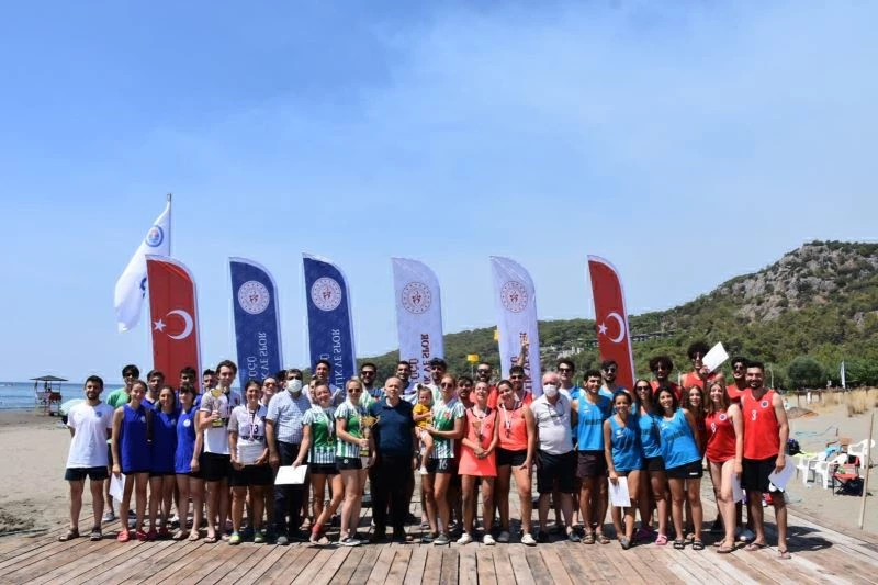 Plaj Korfbol Turnuvası Sarıgerme’de yapıldı
