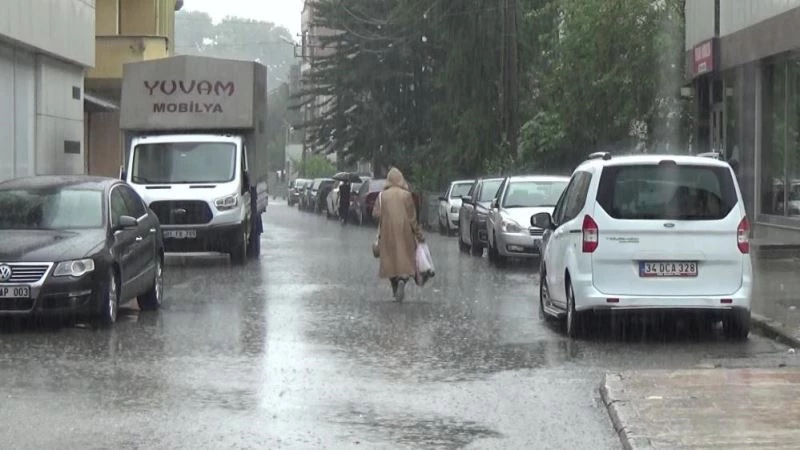 Hafta sonu Düzce’ye 456,6 kilogram yağış düştü
