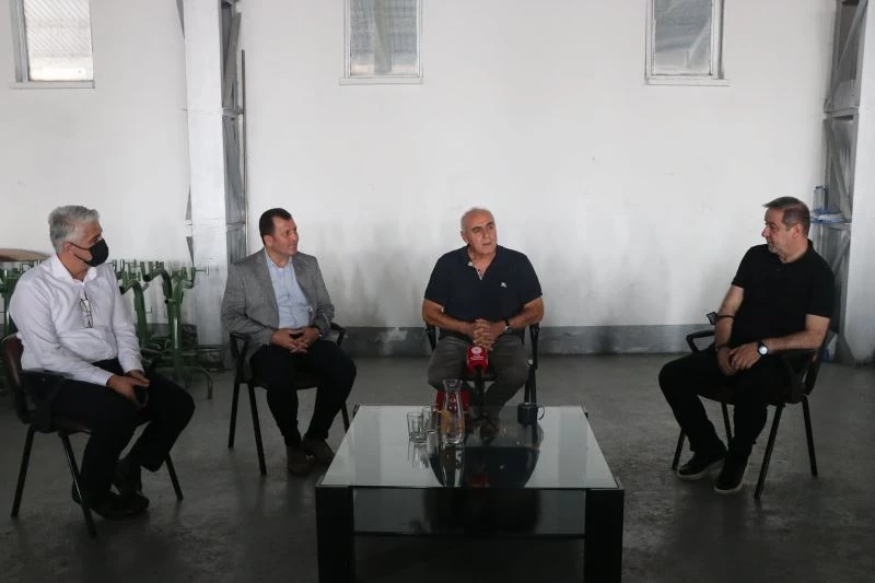 Gençlerle Gençlerle başbaşa Hasbihal Programına iş adamı Mustafa Çapar katıldı
