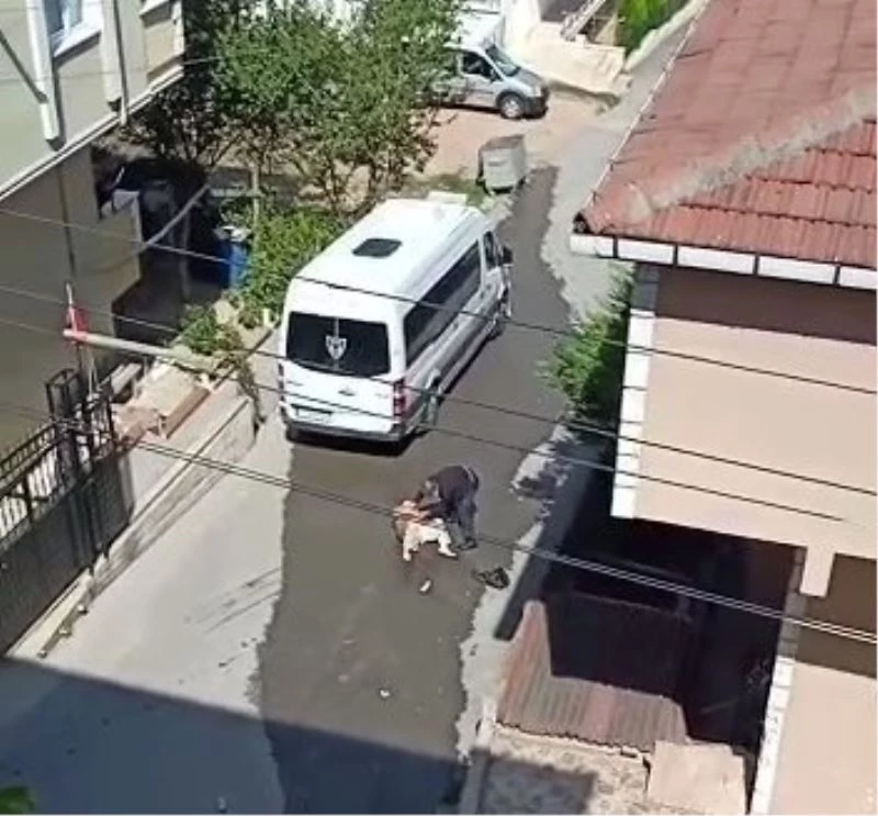 Eşine sokak ortasında dehşeti yaşatan gözü dönmüş koca tutuklandı
