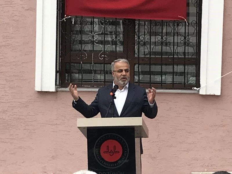 İşleyen “Manevi değerlerimiz olmaz ise biz yaşayamayız”
