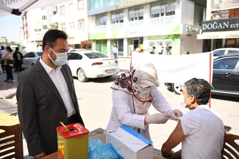 Elbistan, aşılamada mavi kategoriye geçti
