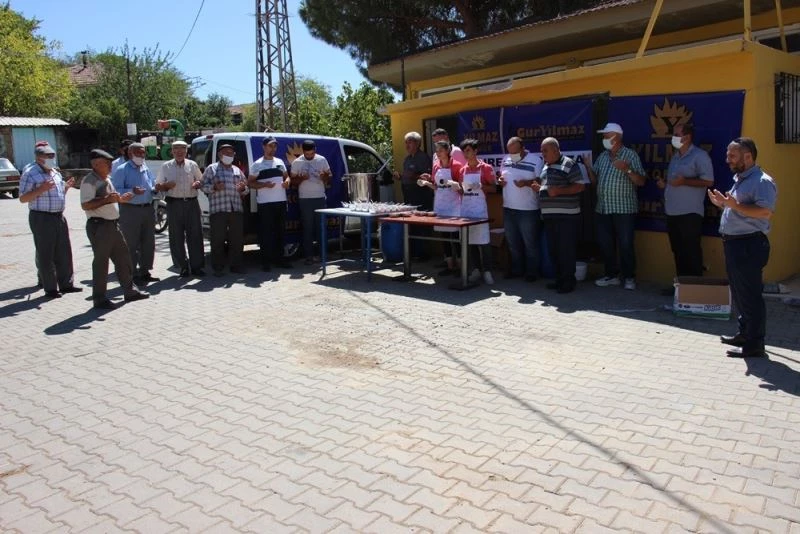 Aydınlı kömür firmasından aşure hayrı
