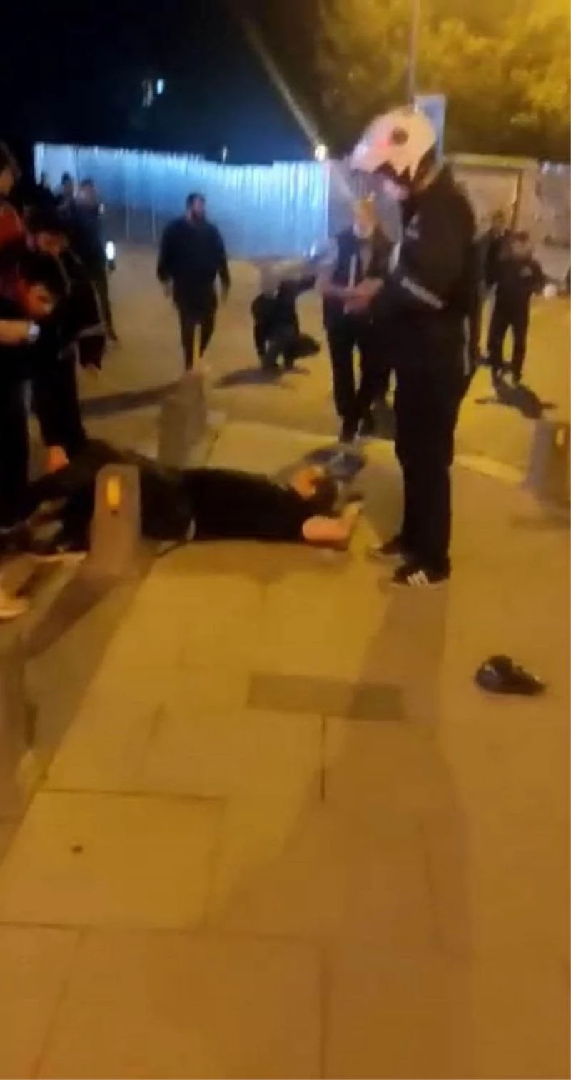 (Öze) Ümraniye’de dehşet anları: lüks otomobilini yayaların üzerine sürdü
