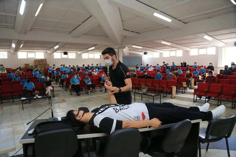 Pamukkale’de ilk yardımın püf noktaları anlatıldı
