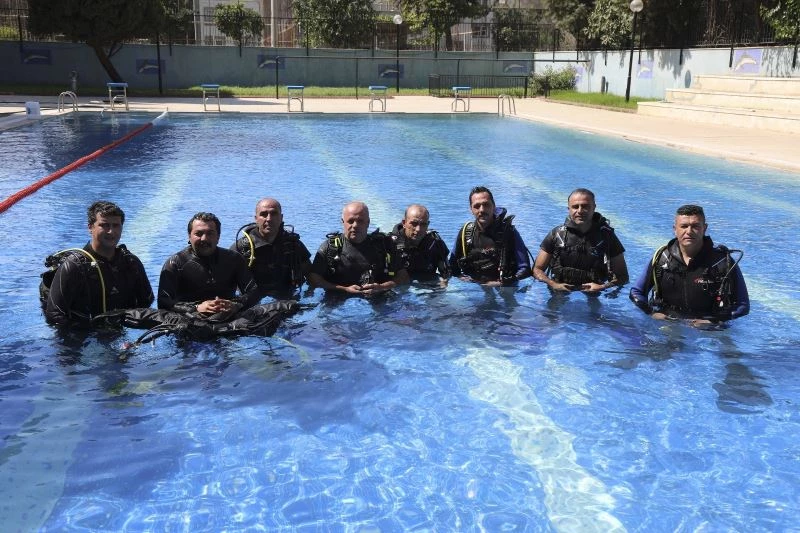 Aydın Büyükşehir İtfaiyesi Su Altı Arama Kurtarma Ekibini büyütüyor
