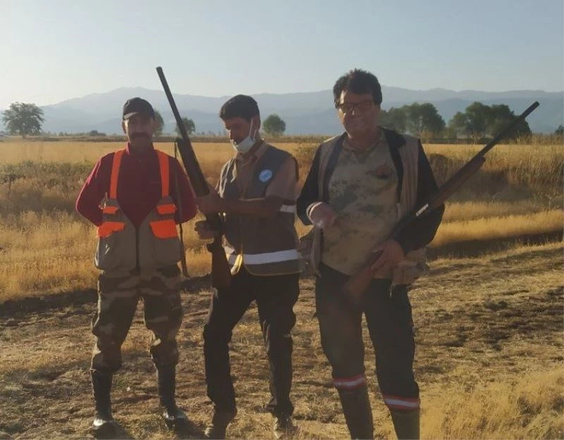Bingöl’de avcıların denetimi sürüyor
