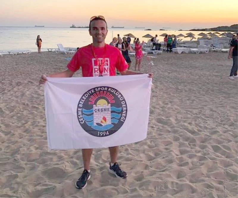 Çeşmeli sporcu Bozcaada’da 2. oldu
