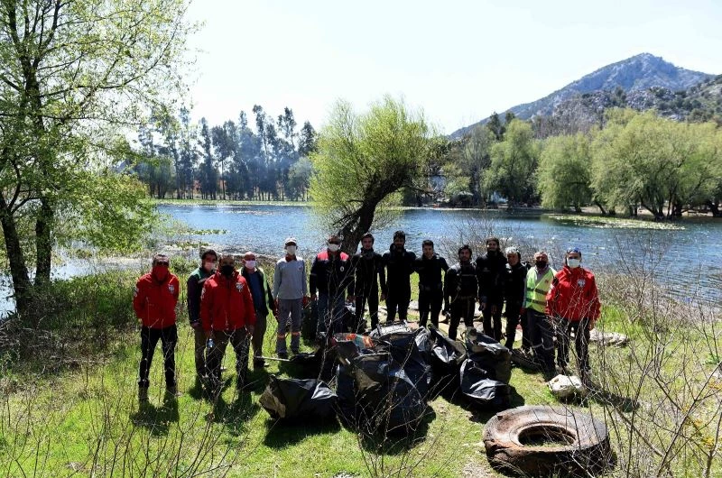 Antalya’nın içme suyu kaynağında sualtı ve çevre temizliği yapılacak

