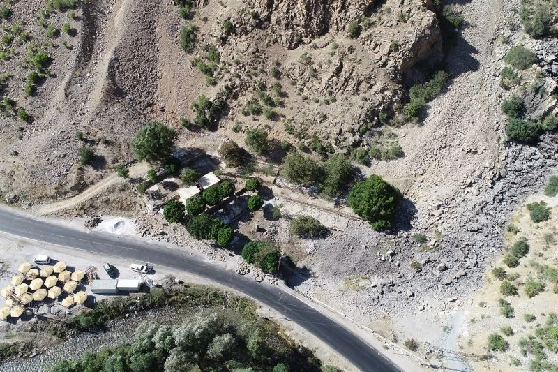 Kanispi Şelale’sinde restorasyon çalışmaları başladı
