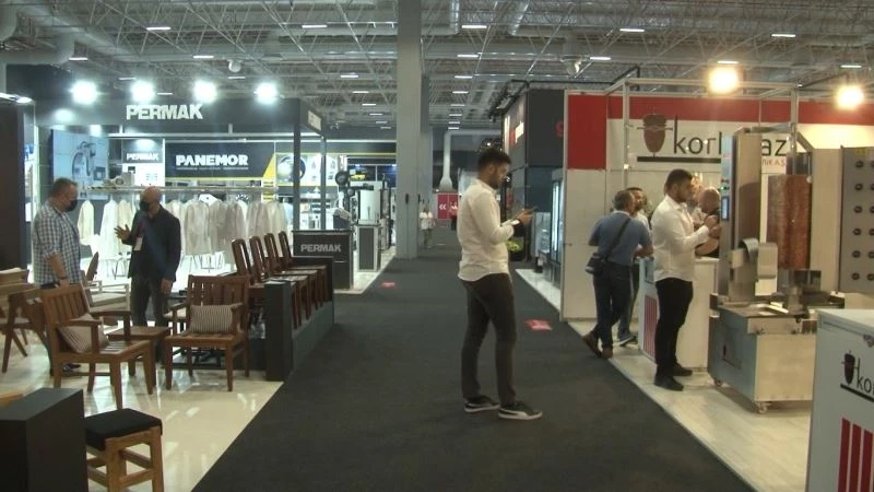 Restoran, kafe, pastane ekipmanları görücüye çıktı
