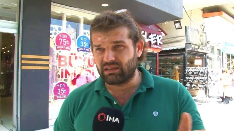 Cansız mankeni çalınan mağaza sahibi konuştu
