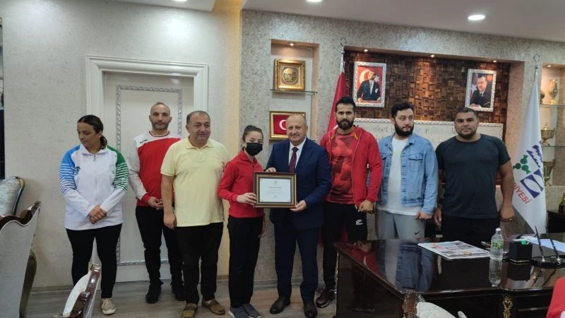 Başkan Tavlı, “Sporun her alanında desteklerimiz sürmeye devam edecek”
