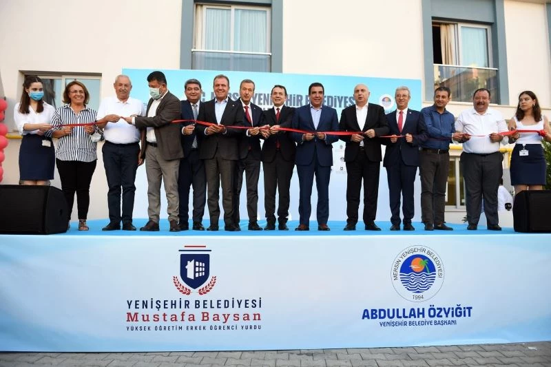 Yenişehir Belediyesi, erkek öğrenci yurdunu hizmete açtı
