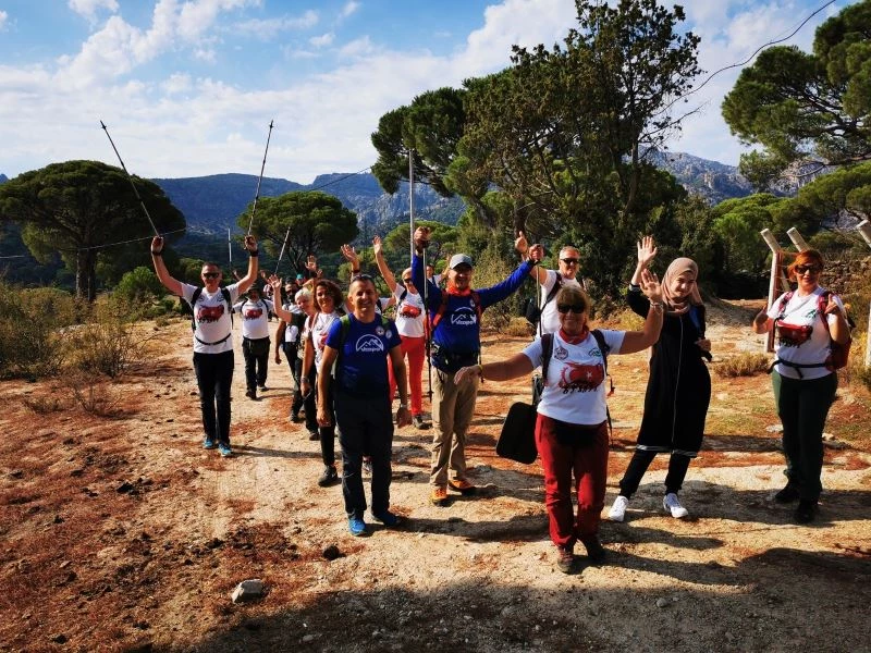 Bosnalı Dağcılar Söke’nin coğrafyasına hayran kaldı
