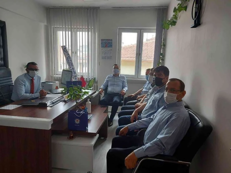 Eğitim çalışanlarının sorunlarını ilettiler
