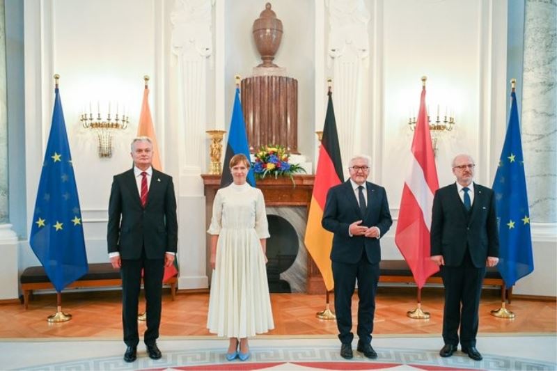 Almanya Cumhurbaşkanı Steinmeier, Baltık ülkelerinin liderleri ile görüştü
