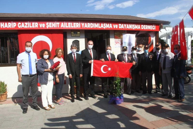 Fethiye Cumhuriyet Başsavcısı Bingül, gazileri unutmadı
