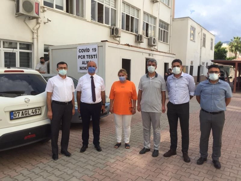 Kumluca’da yeni PCR test merkezi oluşturuldu
