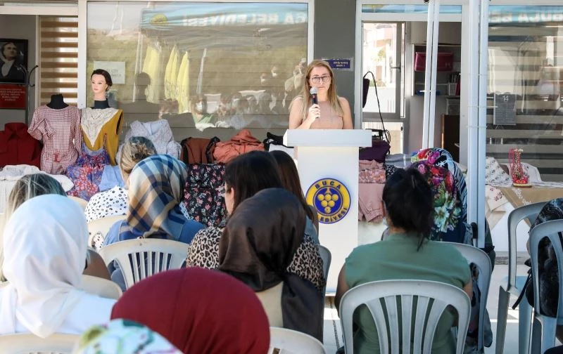 Bucalı annelere bebek besleme eğitimi
