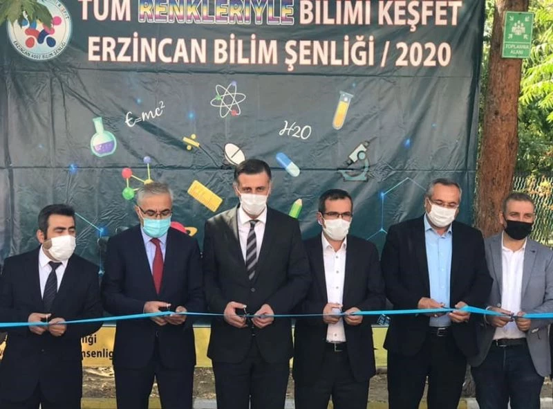“Tüm Renkleriyle Bilimi Keşfet; Erzincan Bilim Şenliği” projesinin açılışı gerçekleşti
