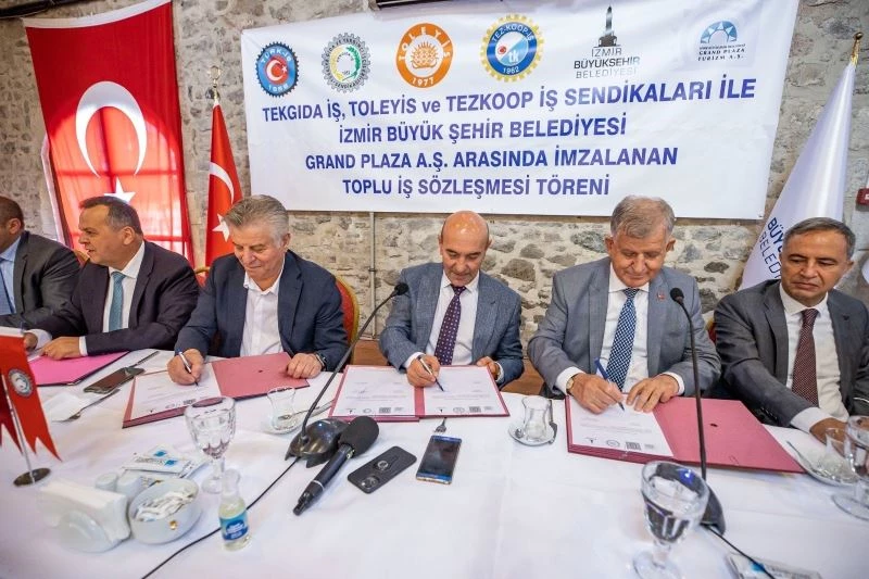 Grand Plaza’da toplu sözleşme sevinci
