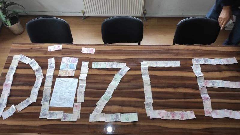 Evim yandı bahanesi ile dilencilik yaptı
