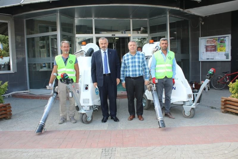 Bafra temizliğine iki yeni araç
