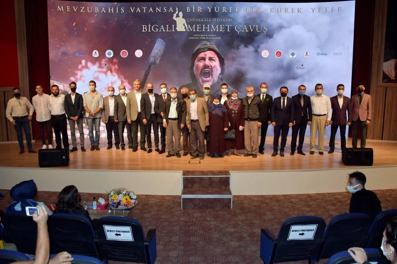 Mehmet Çavuş belgeselinin Biga galası yapıldı
