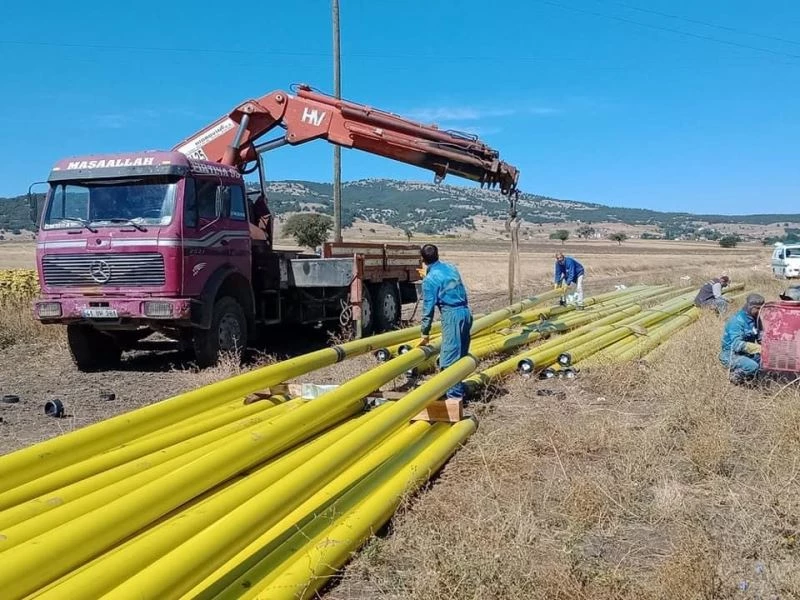 Doğalgaz çalışmalarında ikinci aşamaya geçildi
