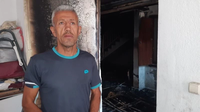 Anne ve 2 yaşındaki kızının 4. kattan atladığı yangınla ilgili site yönetimi müteahhidi suçladı
