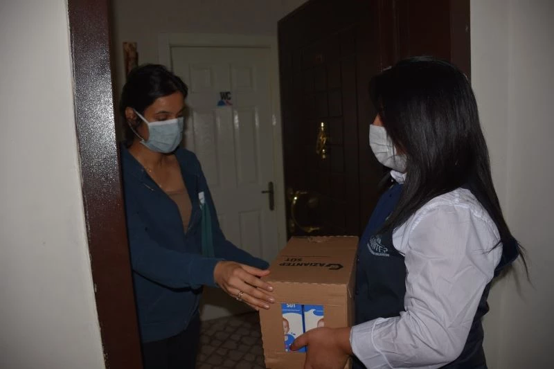 Büyükşehir “anneye süt bebeğe can” ile 2 milyon litre süt dağıttı
