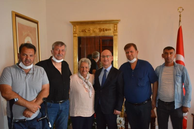 Kaymakam Yaman’dan “Şefkatli Ellere” sıcak karşılama
